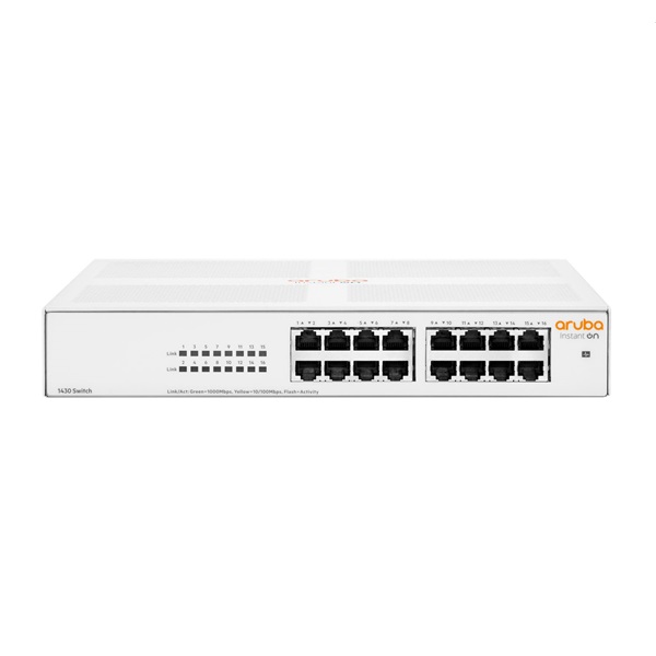 Aruba Instant On R8R47A 1430 16x GbE LAN port nem menedzselhető switch