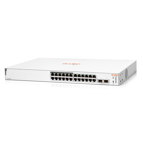 Aruba Instant On JL813A 1830 24xGbE LAN 12xPoE LAN port 2xSFP port smart menedzselhető PoE (195W) sw