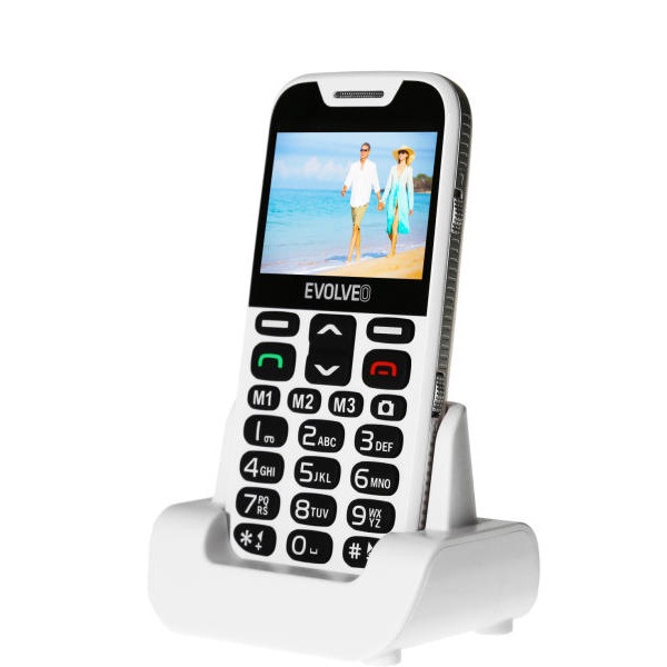 Evolveo Easyphone XD EP-600 2,3  fehér mobiltelefon