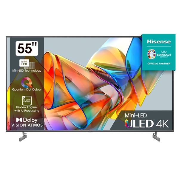 Hisense 55  55U6KQ 4K UHD Smart MiniLED TV