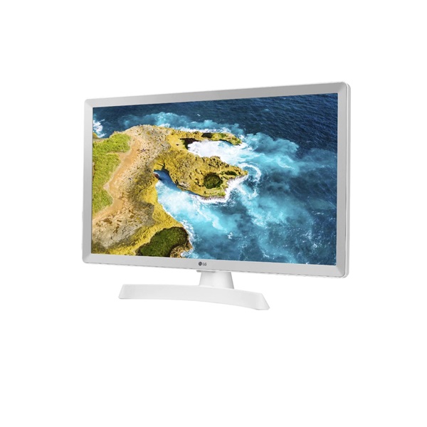 LG 23,6  24TQ510S-WZ HD ready LED Smart fehér TV-monitor