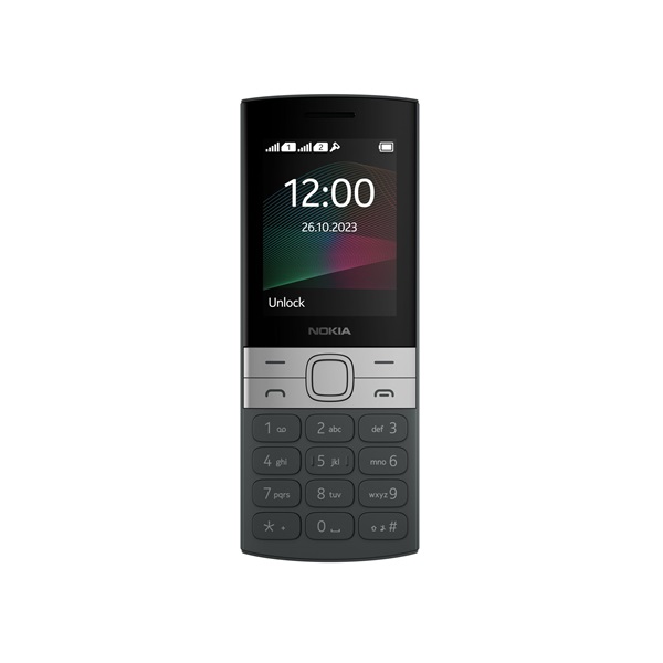 Nokia 150 (2023) 2,4  Dual SIM fekete mobiltelefon